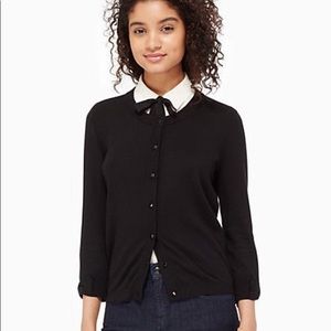 Elegant Kate Spade Somerset Bow-Sleeve Cardigan